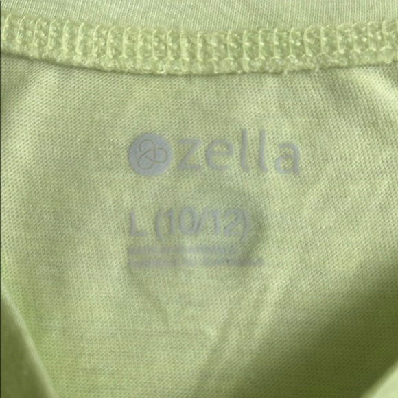 Zella Green Tie Front Tank Top - Picture 3 of 6